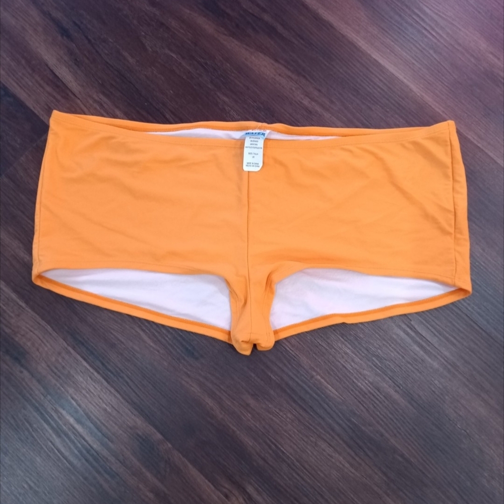 (NEW) Hot Water Vibrant Orange Swimwear Size:2XL